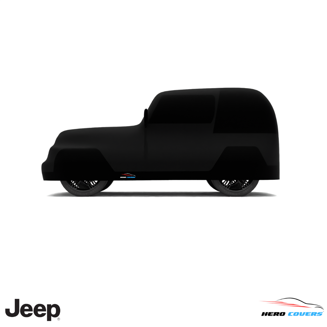 Jeep Wrangler 1996 Car Cover: Indoor & Outdoor Use - HeroCovers