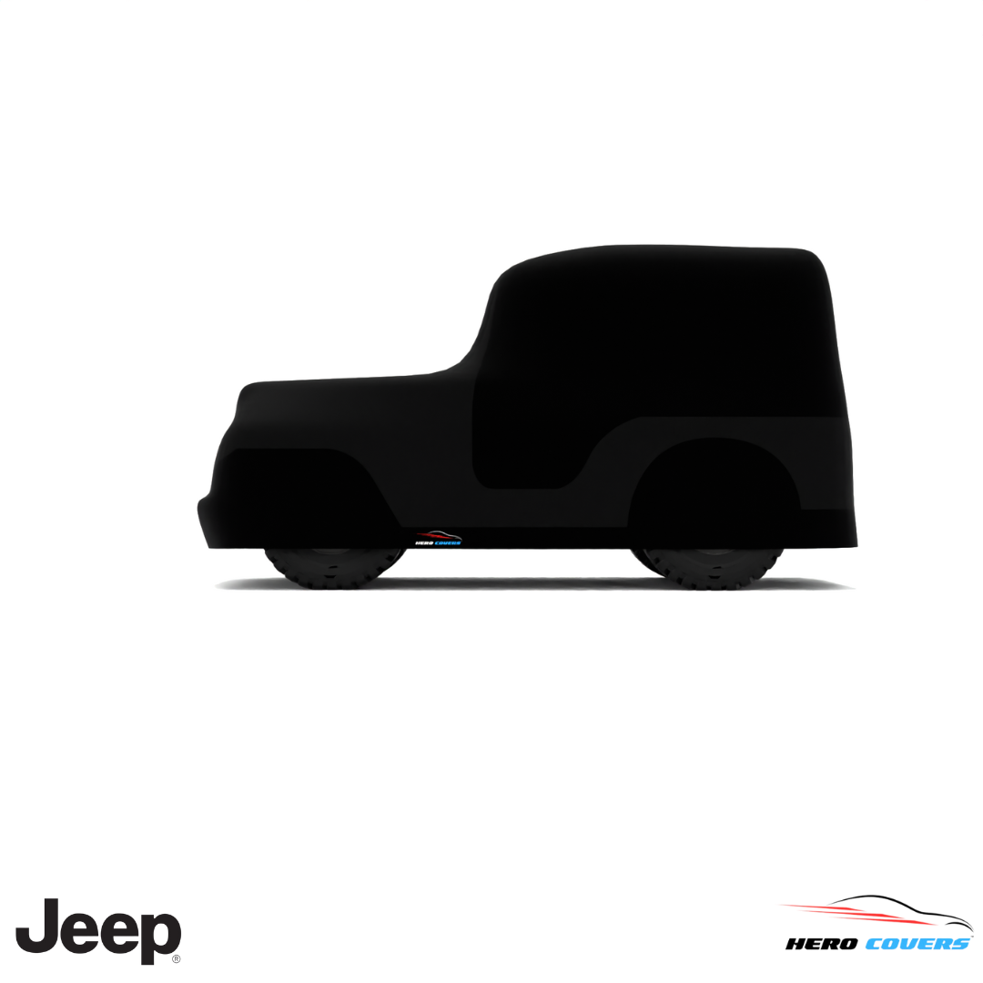 Jeep JS Series 1953 Car Cover: Indoor & Outdoor Use - HeroCovers
