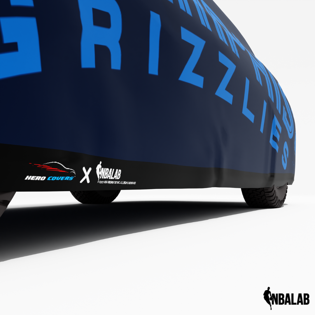 Officially Licensed Memphis Grizzlies Cover Stretch Logo – Indoor & Outdoor | NBA Protection | HeroCovers