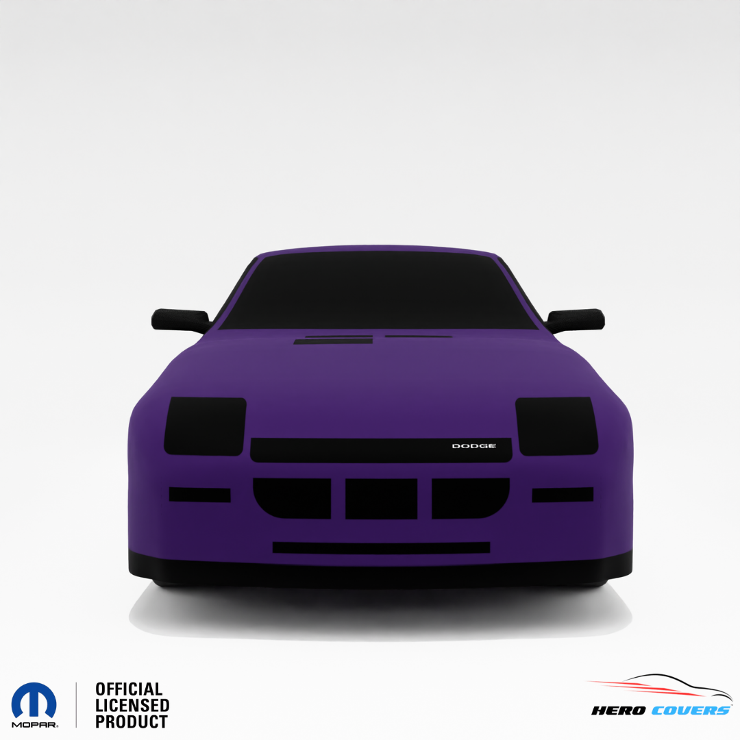 Dodge Charger 5th Gen (1981–1987) Car Cover: Indoor & Outdoor Use - HeroCovers