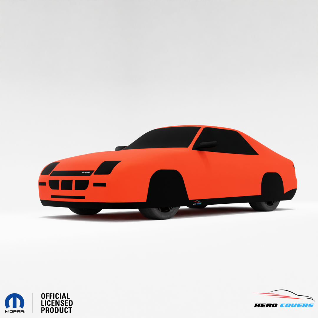 Dodge Charger 5th Gen (1981–1987) Car Cover: Indoor & Outdoor Use - HeroCovers