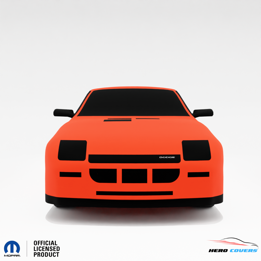 Dodge Charger 5th Gen (1981–1987) Car Cover: Indoor & Outdoor Use - HeroCovers