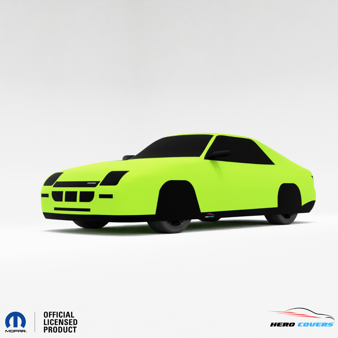 Dodge Charger 5th Gen (1981–1987) Car Cover: Indoor & Outdoor Use - HeroCovers