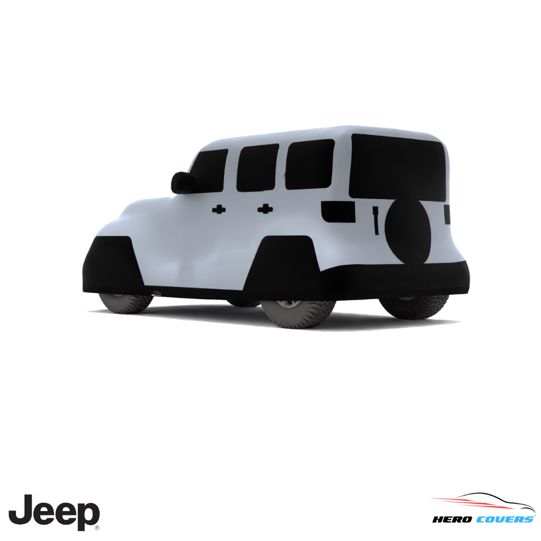 Jeep Wrangler 2018 Car Cover: Indoor & Outdoor Use - HeroCovers