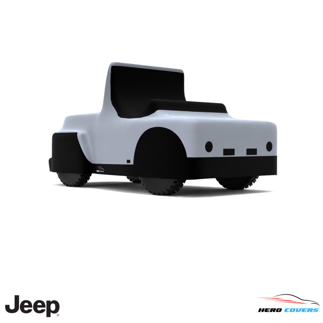 Jeep JS Series 1950 Car Cover: Indoor & Outdoor Use - HeroCovers