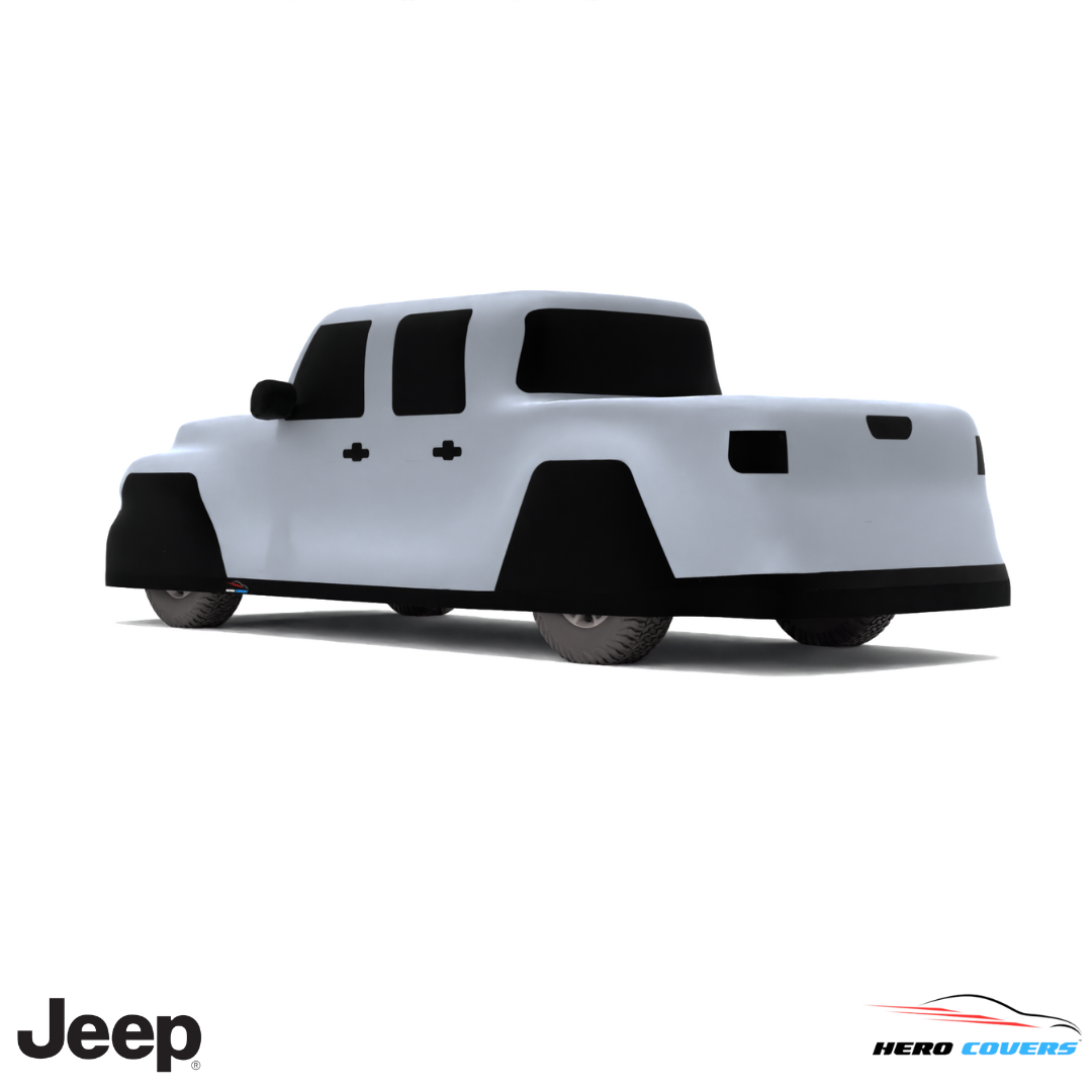 Jeep Gladiator 2020 Car Cover: Indoor & Outdoor Use - HeroCovers