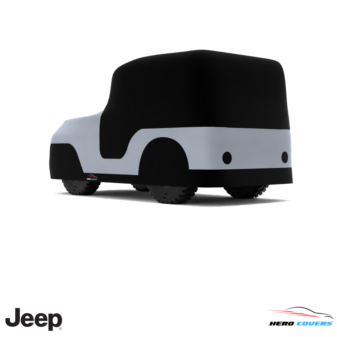 Jeep JS Series 1953 Car Cover: Indoor & Outdoor Use - HeroCovers