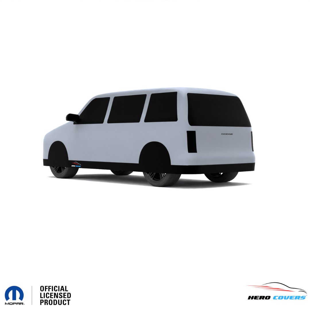 Dodge Caravan 1st Gen (1984–1990) Car Cover: Indoor & Outdoor Use - HeroCovers