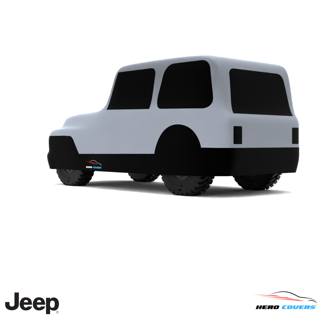 Jeep JS Series 1976 Car Cover: Indoor & Outdoor Use - HeroCovers