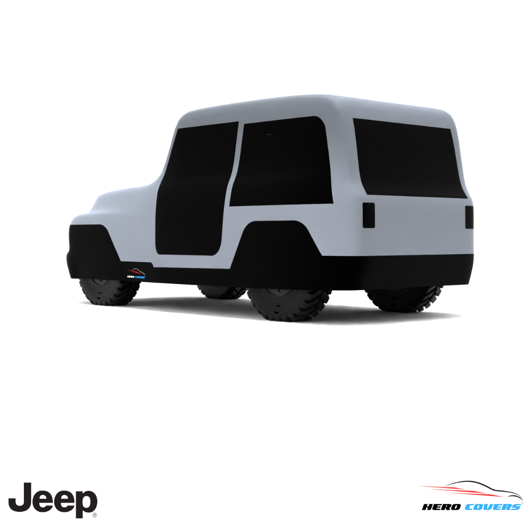 Jeep JS Series 1970 Car Cover: Indoor & Outdoor Use - HeroCovers