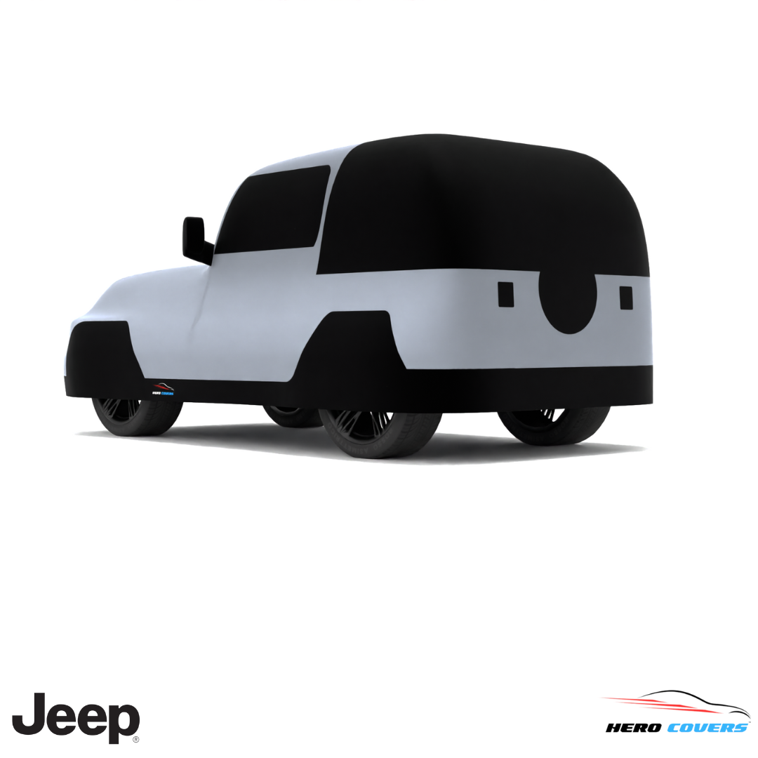 Jeep Wrangler 1996 Car Cover: Indoor & Outdoor Use - HeroCovers