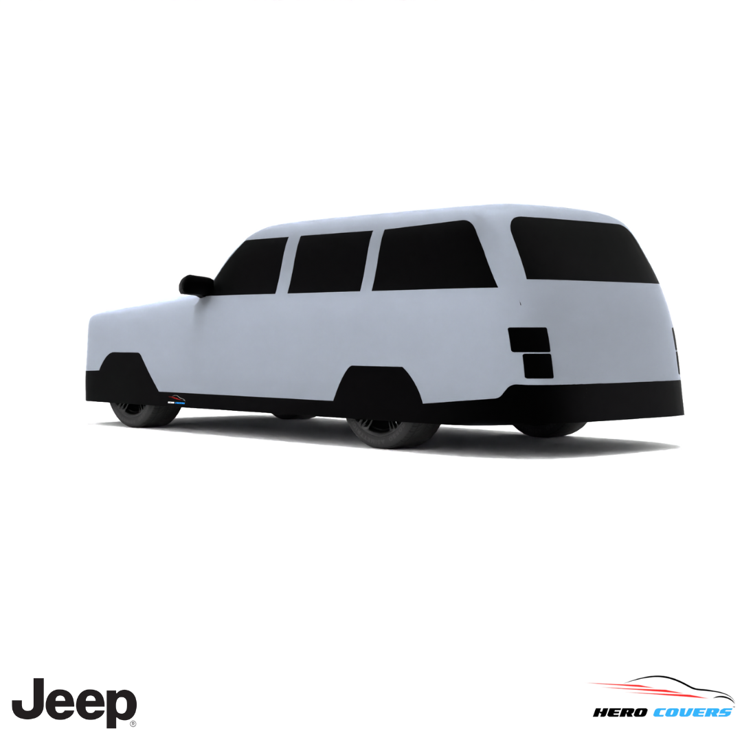 Jeep Wagoneer 1963  Car Cover: Indoor & Outdoor Use - HeroCovers