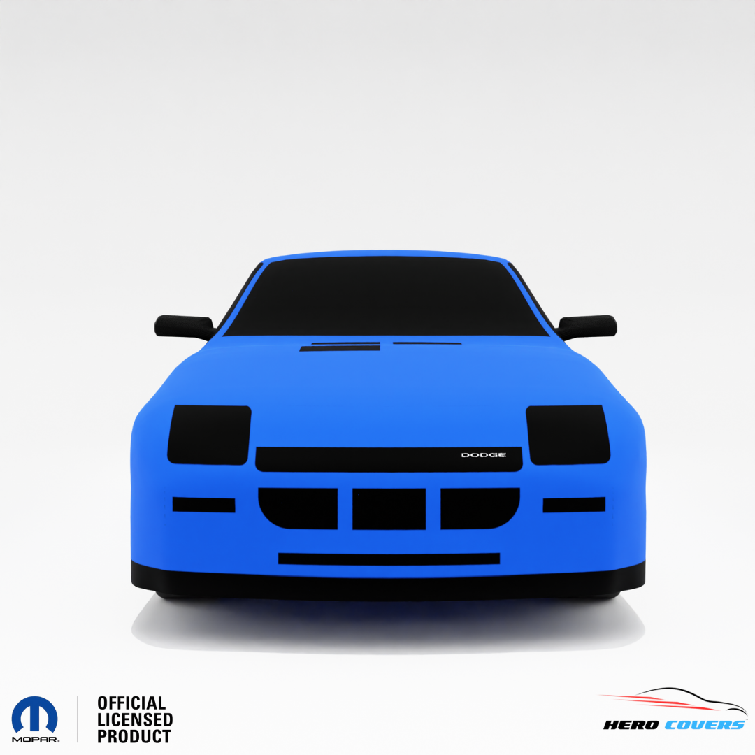 Dodge Charger 5th Gen (1981–1987) Car Cover: Indoor & Outdoor Use - HeroCovers