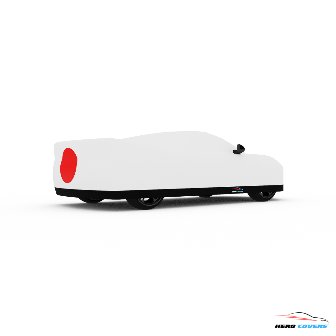 Japan Flag Design Car Cover | Premium Indoor or Outdoor Protection | HeroCovers
