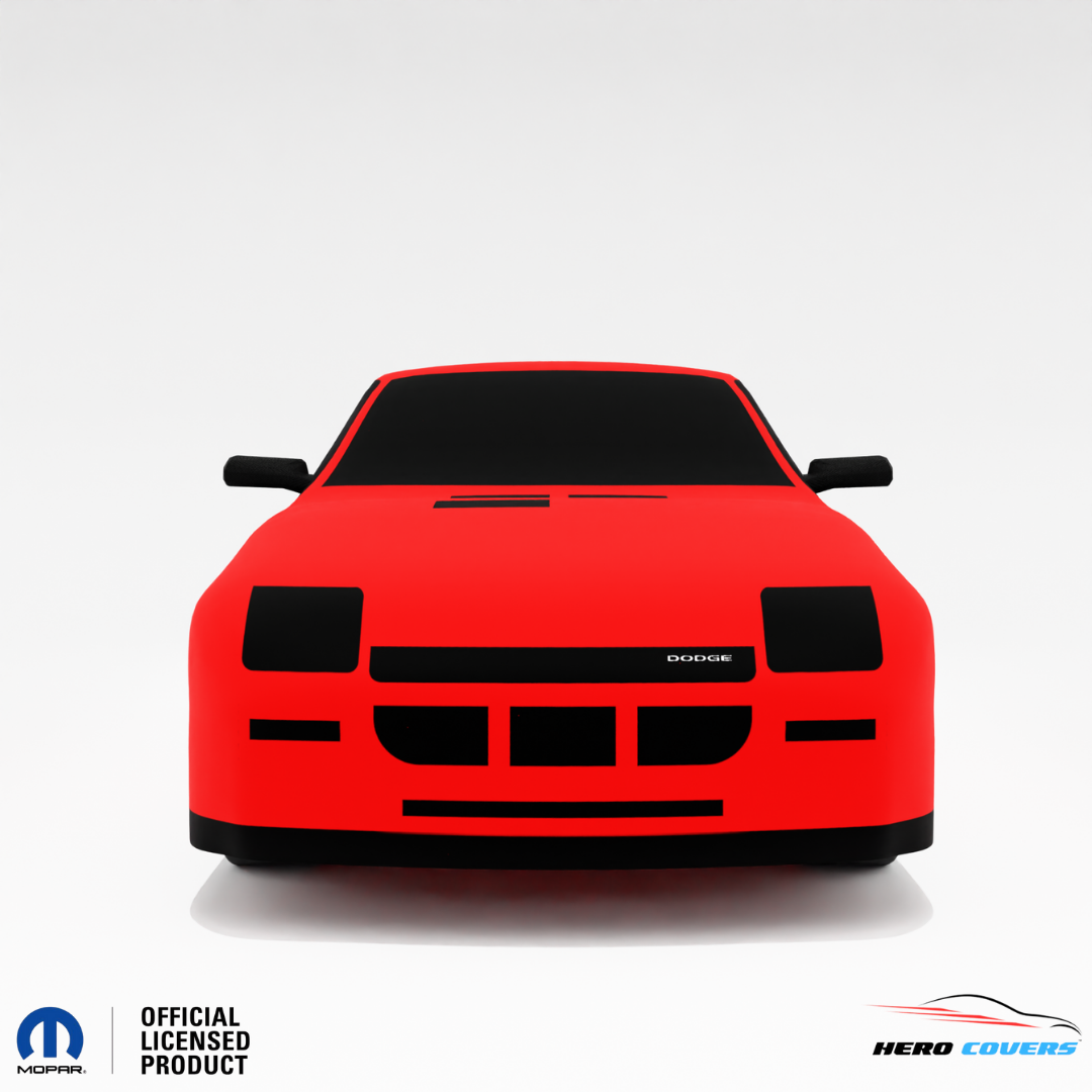 Dodge Charger 5th Gen (1981–1987) Car Cover: Indoor & Outdoor Use - HeroCovers