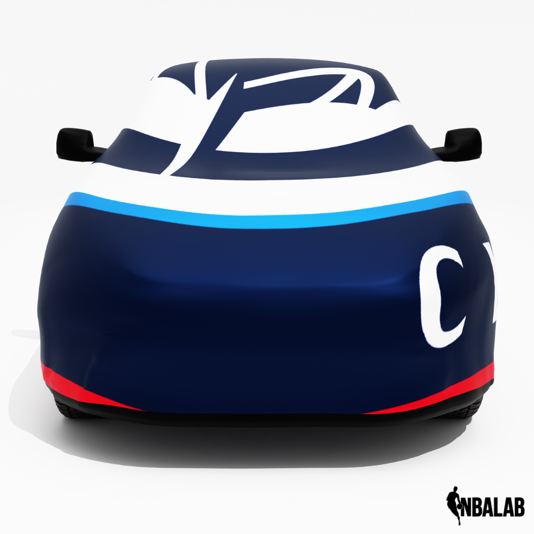 Officially Licensed Clippers Cover Stretch Logo – Indoor & Outdoor | NBA Protection | HeroCovers