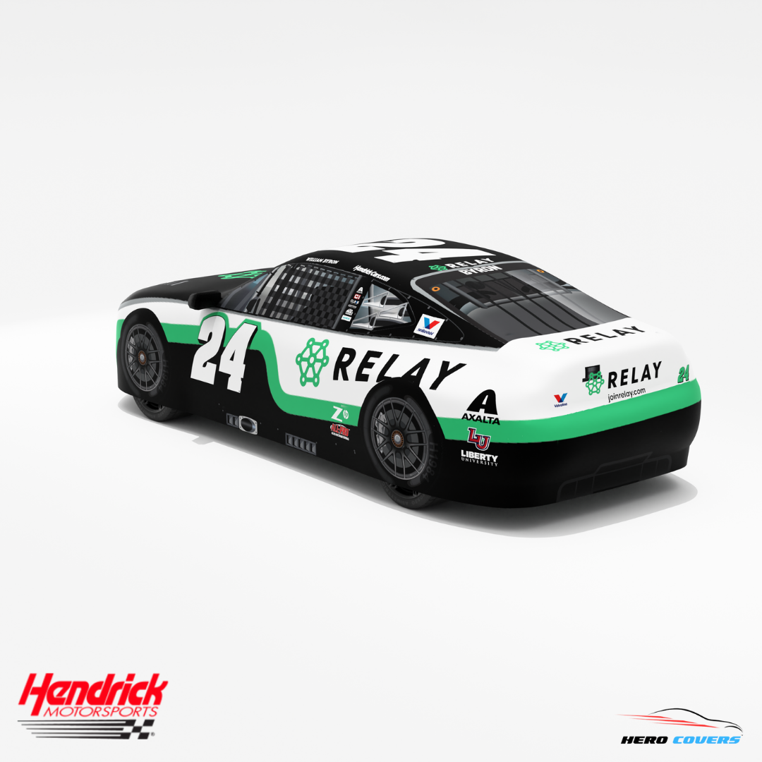Officially Licensed Hendrick Motorsports Relay Custom Car Cover