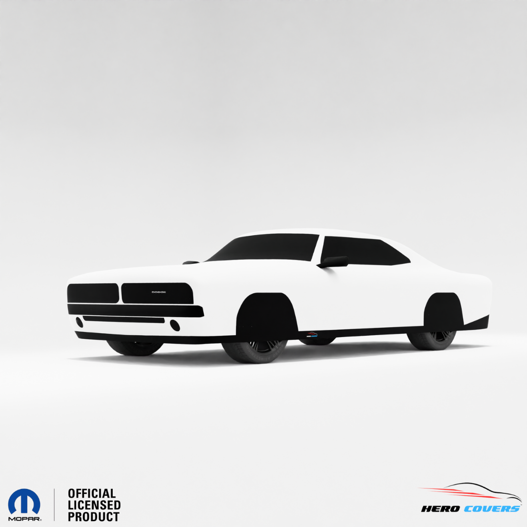 Dodge Charger 1st Gen (1966–1967) Car Cover: Indoor & Outdoor Use - HeroCovers