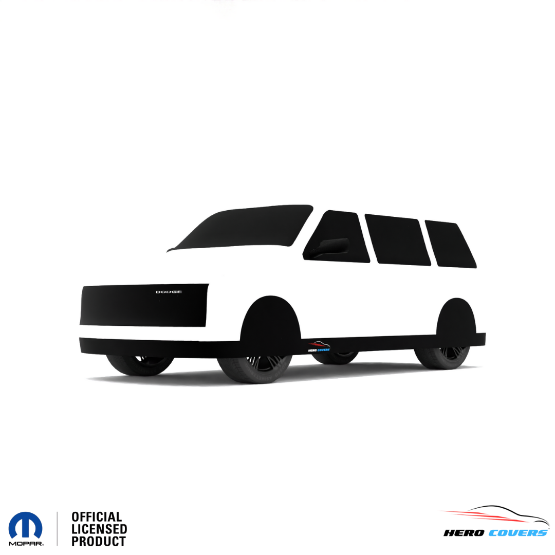 Dodge Caravan 1st Gen (1984–1990) Car Cover: Indoor & Outdoor Use - HeroCovers