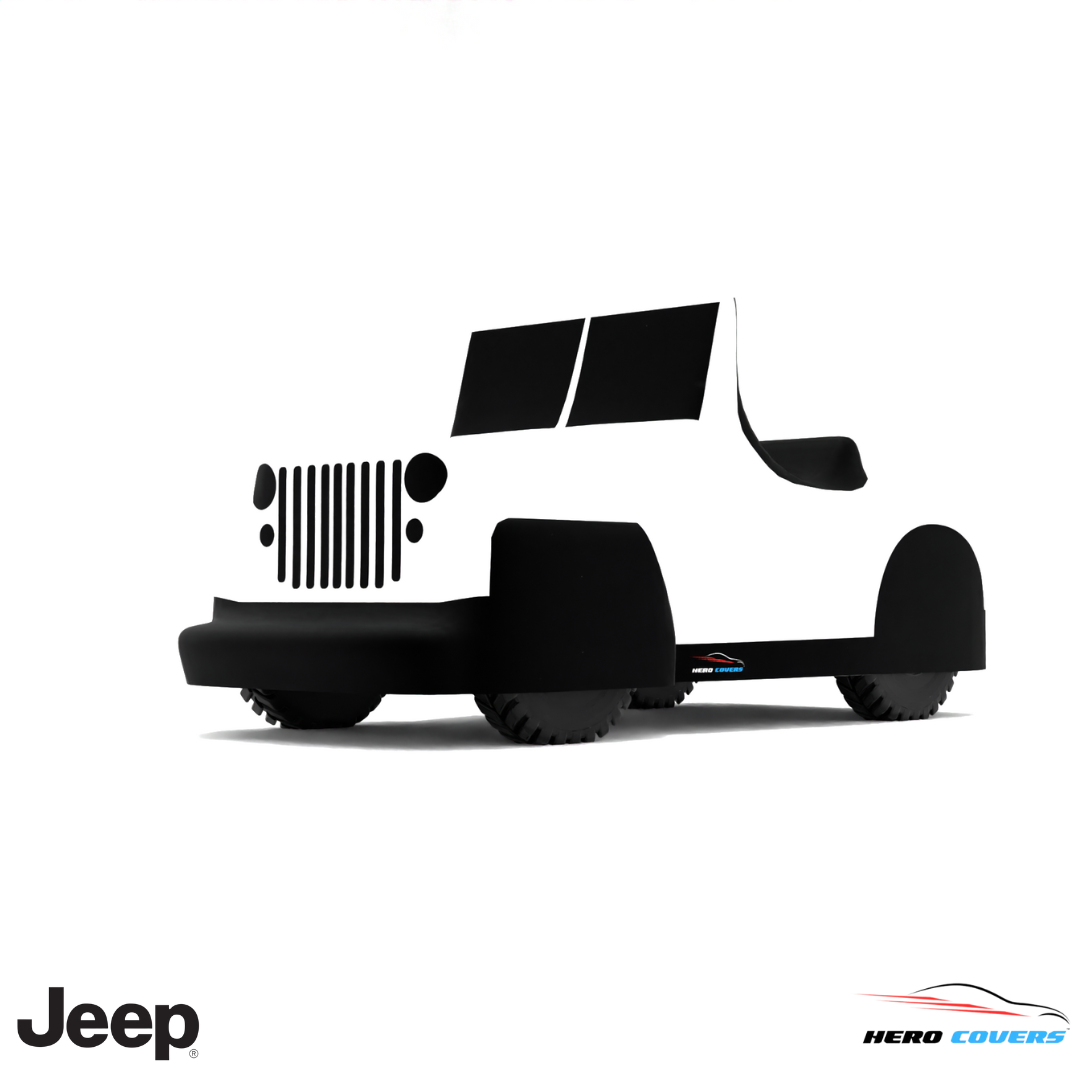 Jeep JS Series 1945 Car Cover: Indoor & Outdoor Use - HeroCovers
