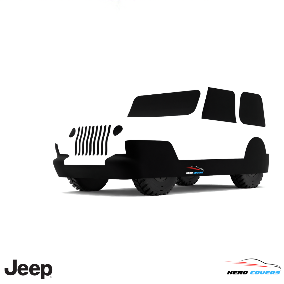 Jeep JS Series 1976 Car Cover: Indoor & Outdoor Use - HeroCovers