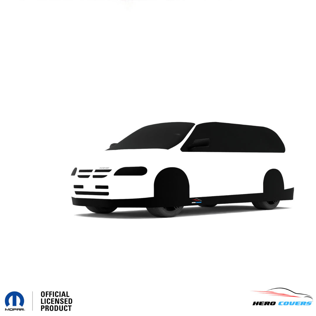 Dodge Caravan 3rd Gen (1996–2000) Car Cover: Indoor & Outdoor Use - HeroCovers