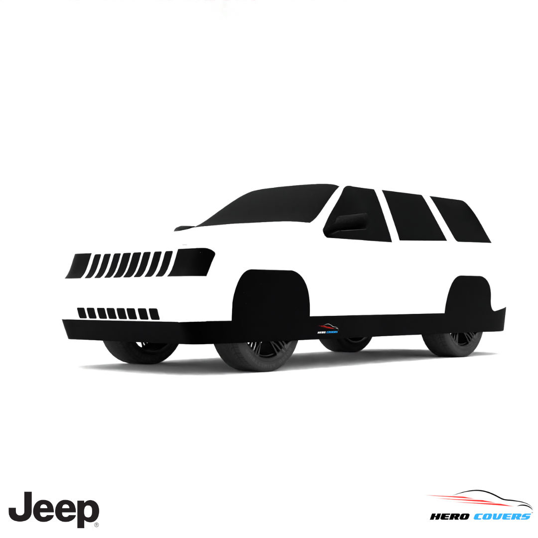 Jeep Grand Cherokee 1993 Car Cover: Indoor & Outdoor Use - HeroCovers