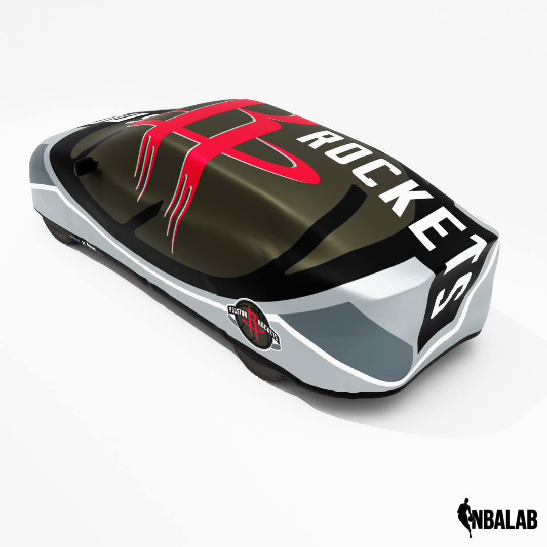 Officially Licensed Houston Rockets Cover Stretch Logo – Indoor & Outdoor | NBA Protection | HeroCovers