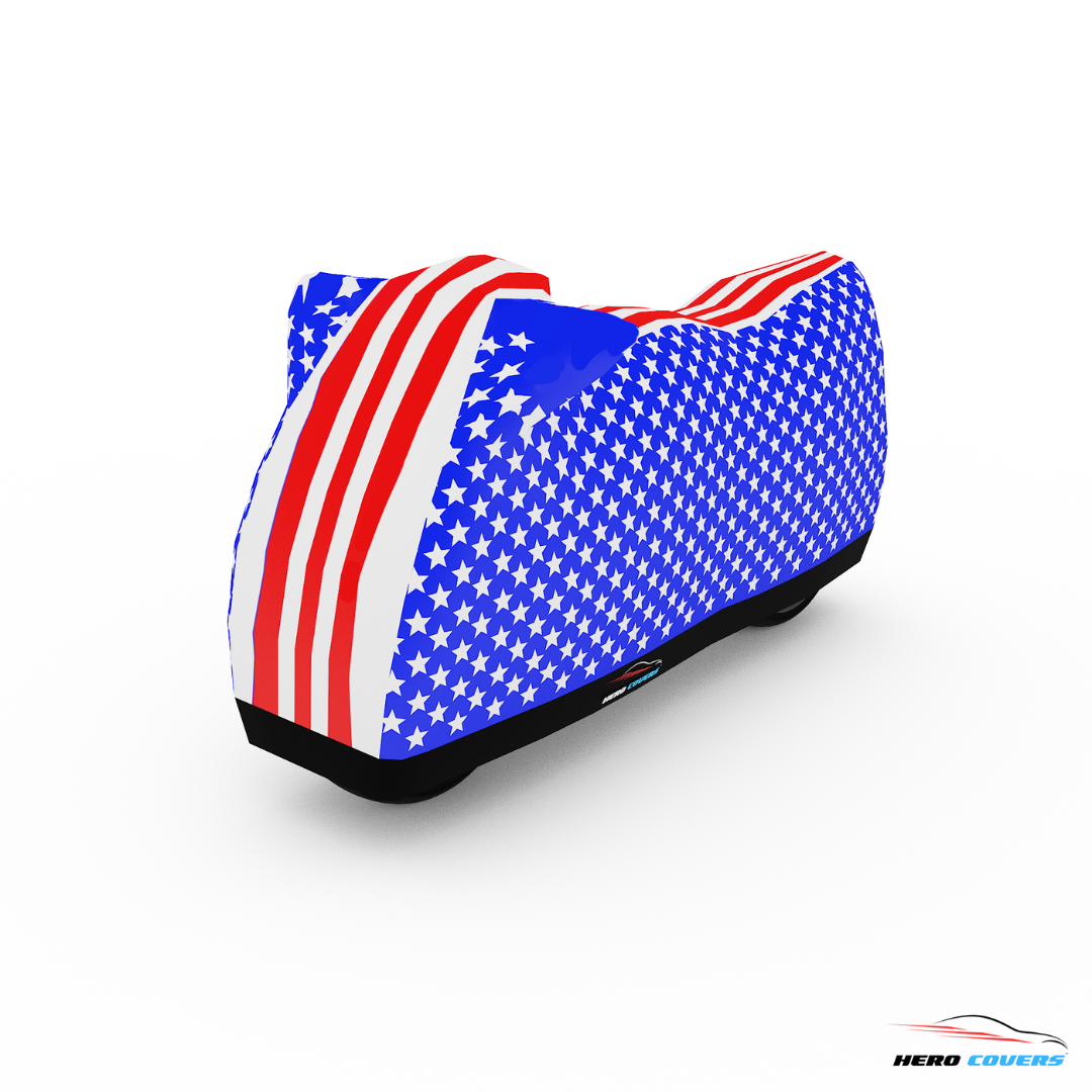 American Flag Design Car Cover | Premium Indoor or Outdoor Protection | HeroCovers
