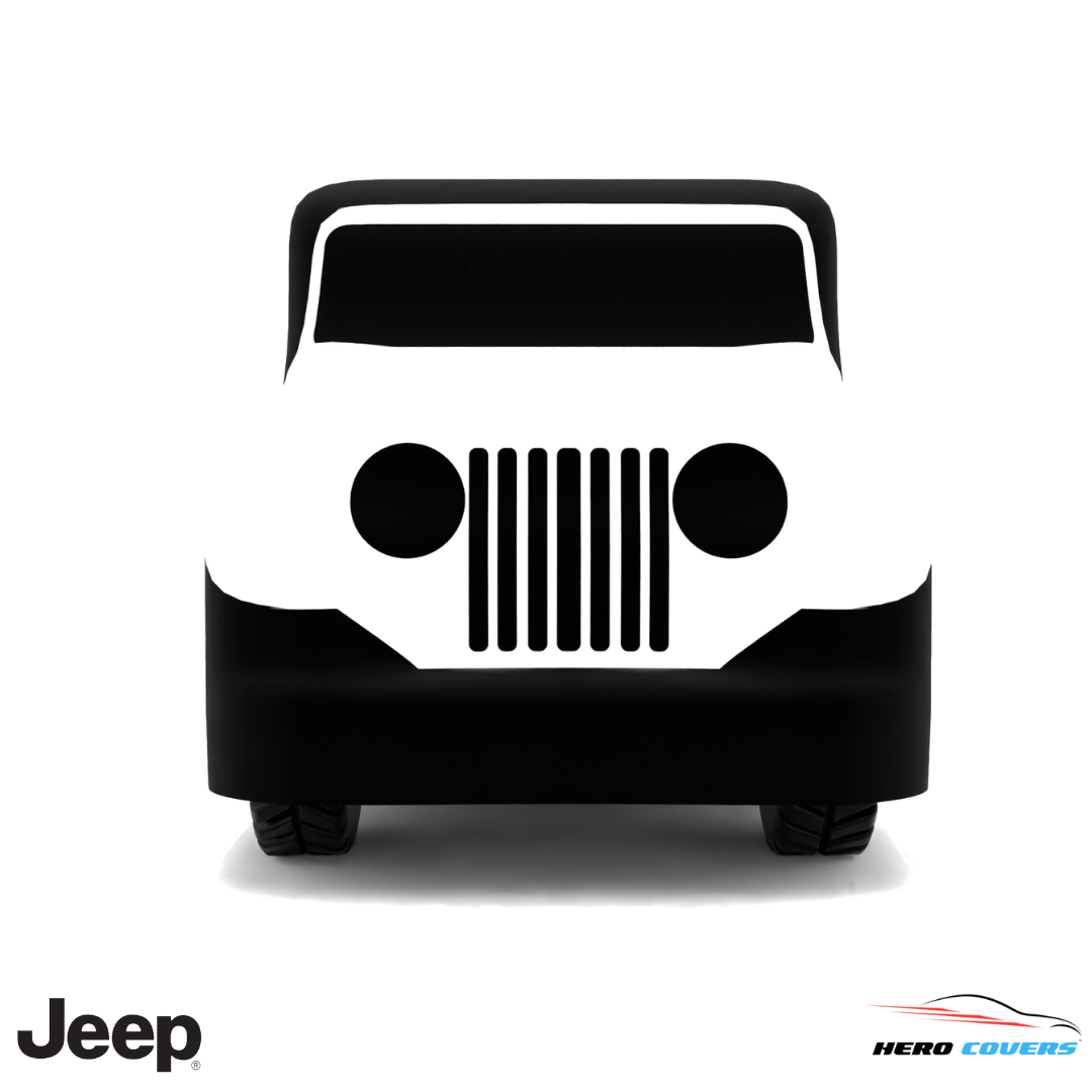 Jeep JS Series 1953 Car Cover: Indoor & Outdoor Use - HeroCovers