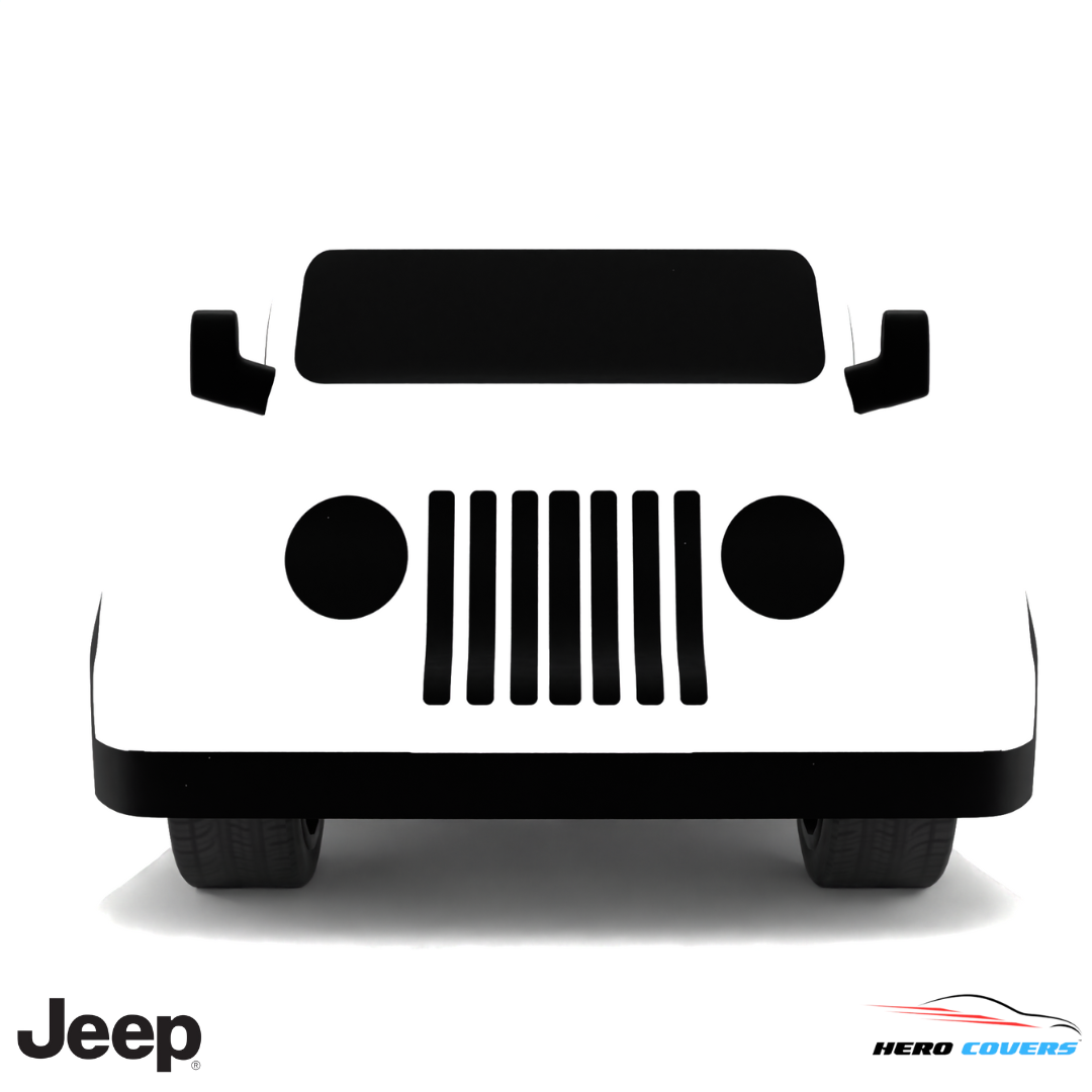 Jeep Wrangler 1996 Car Cover: Indoor & Outdoor Use - HeroCovers
