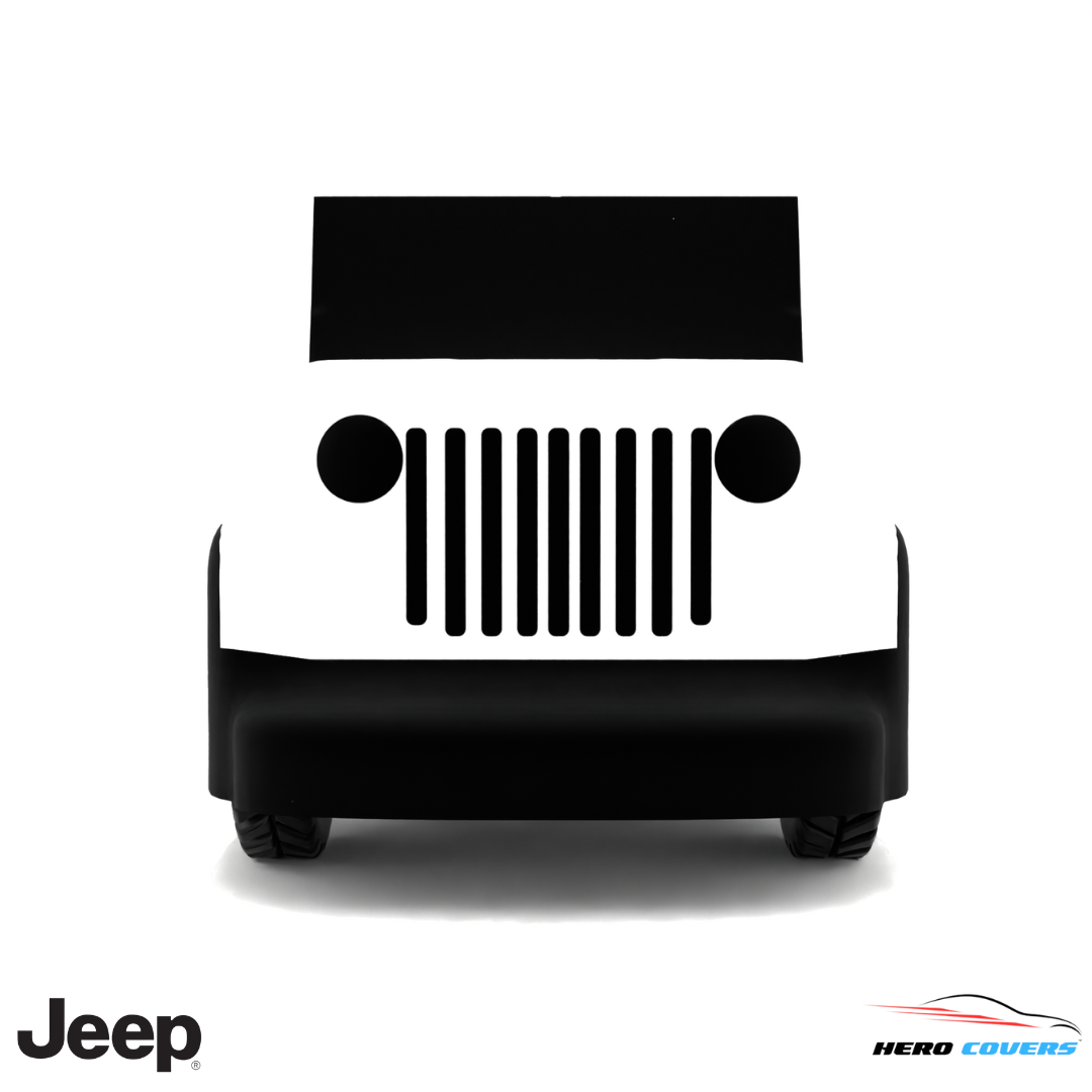 Jeep JS Series 1950 Car Cover: Indoor & Outdoor Use - HeroCovers