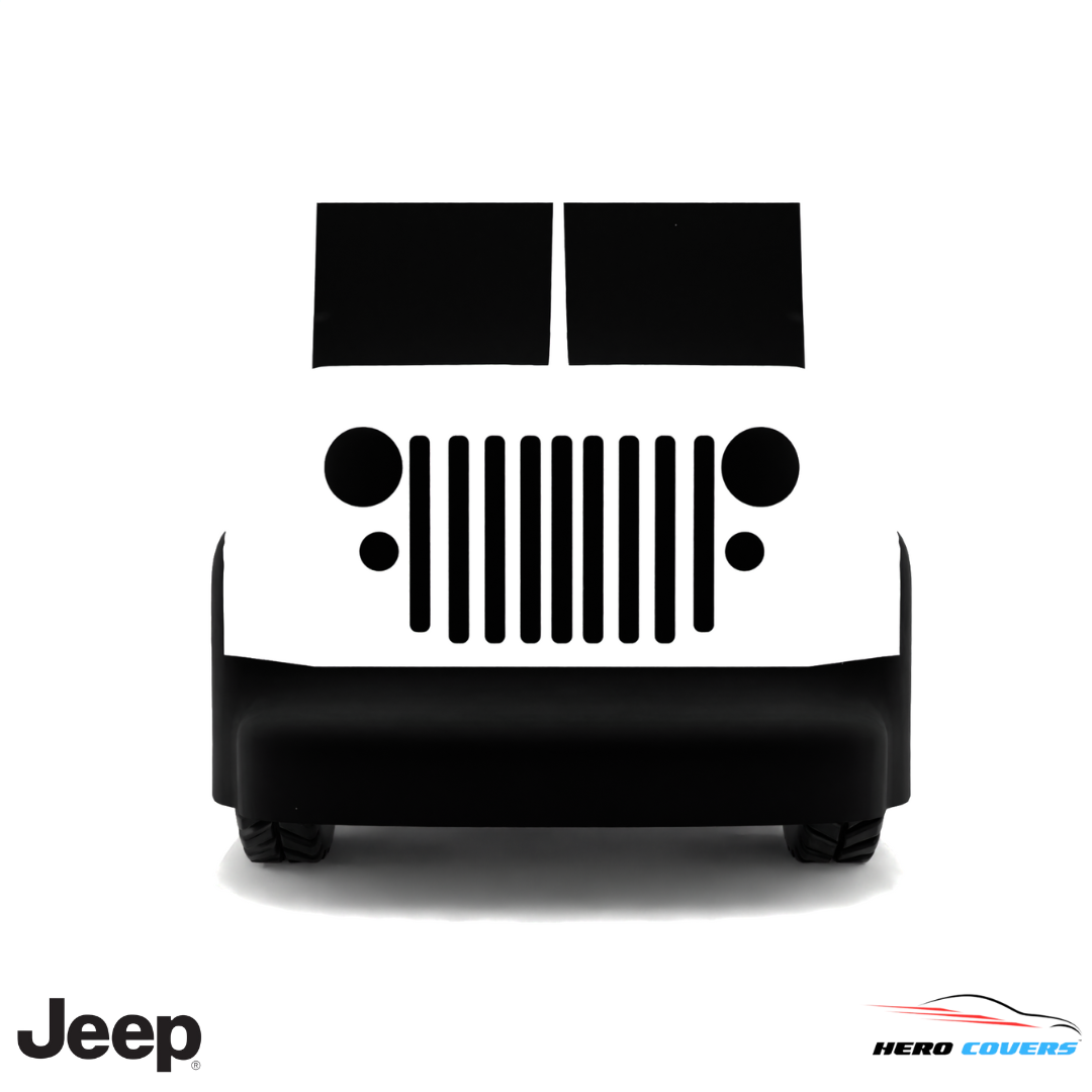 Jeep JS Series 1945 Car Cover: Indoor & Outdoor Use - HeroCovers
