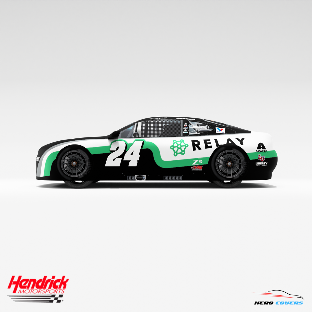 Officially Licensed Hendrick Motorsports Relay Custom Car Cover