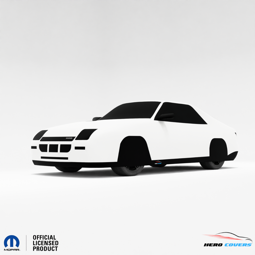 Dodge Charger 5th Gen (1981–1987) Car Cover: Indoor & Outdoor Use - HeroCovers