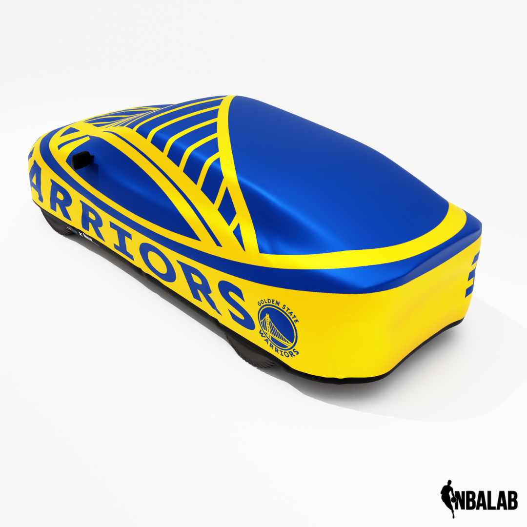 Officially Licensed Warriors Cover Stretch Logo – Indoor & Outdoor | NBA Protection | HeroCovers