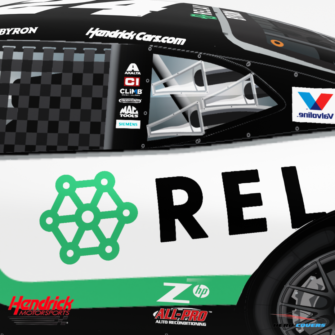 Officially Licensed Hendrick Motorsports Relay Custom Car Cover