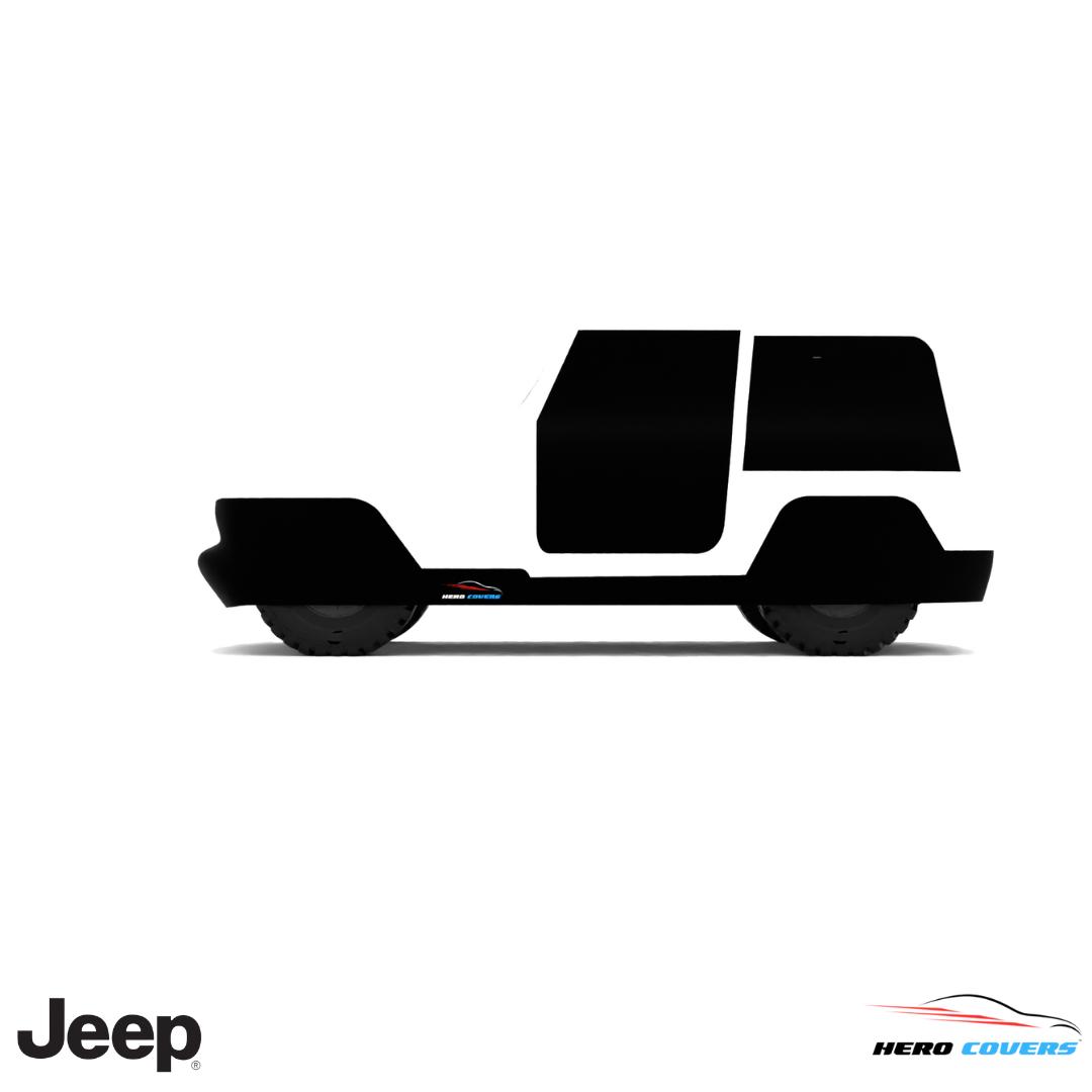 Jeep JS Series 1970 Car Cover: Indoor & Outdoor Use - HeroCovers