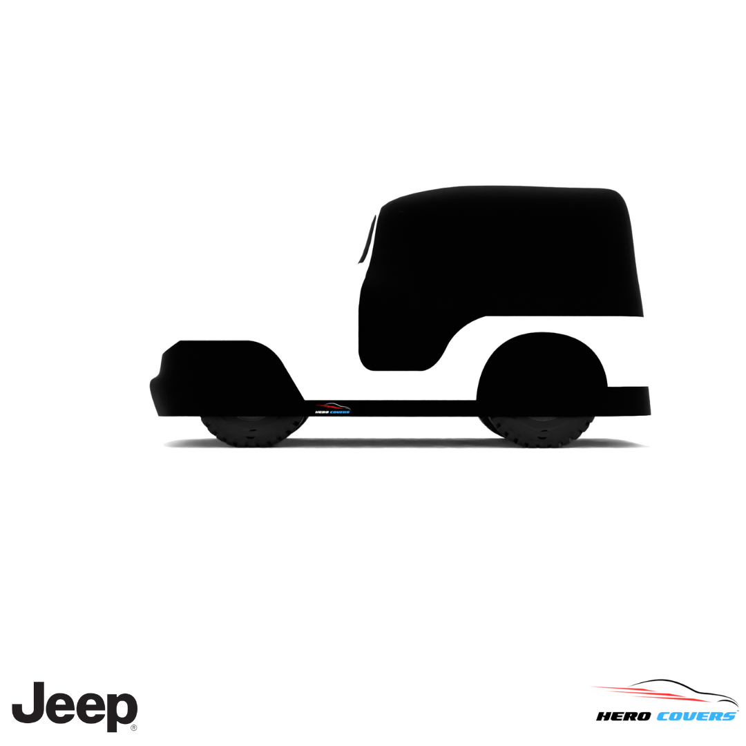 Jeep JS Series 1953 Car Cover: Indoor & Outdoor Use - HeroCovers