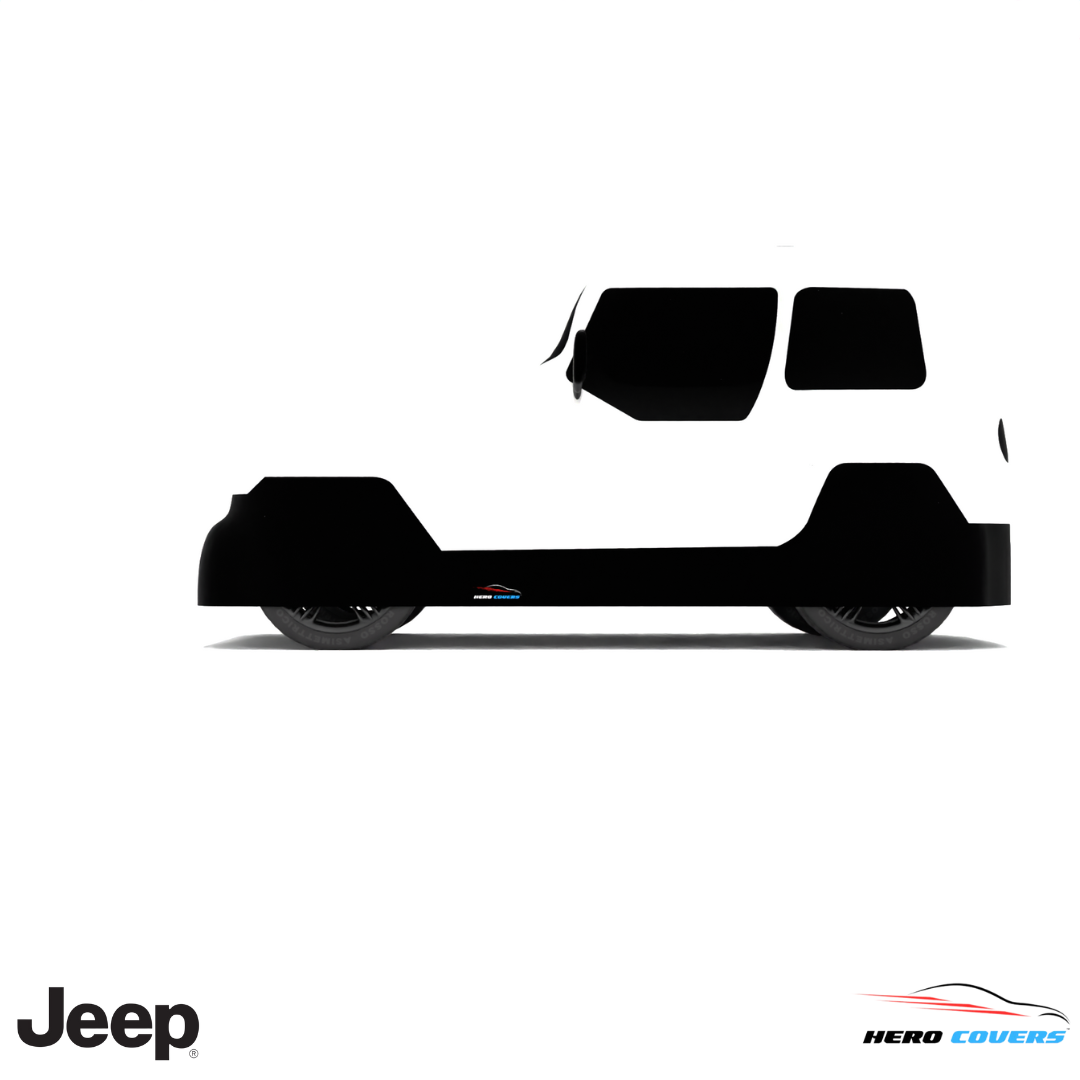 Jeep Wrangler 1987 Car Cover: Indoor & Outdoor Use - HeroCovers