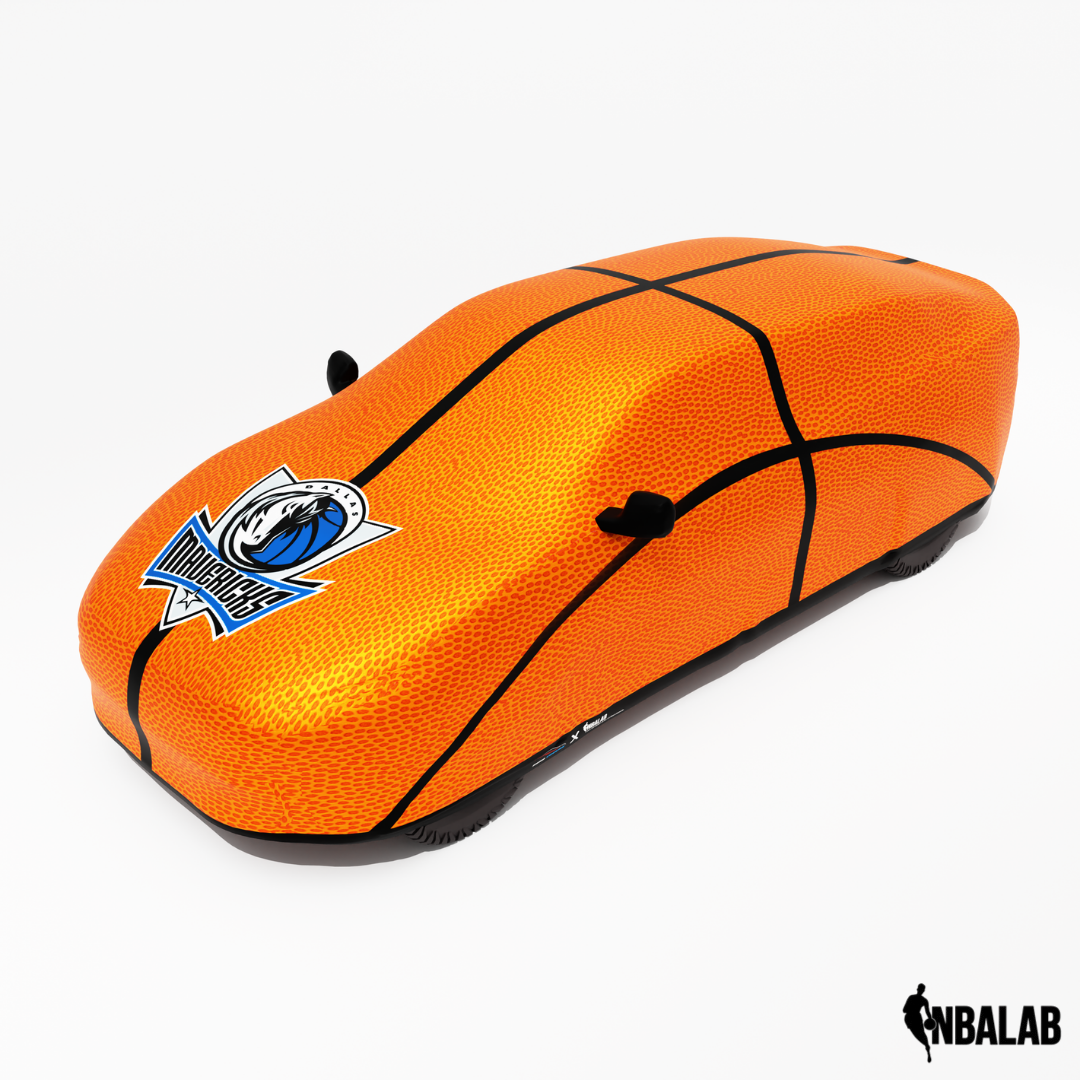 Officially Licensed Dallas Mavericks Life Size Basketball Car Covers – Indoor & Outdoor | NBA Protection | HeroCovers