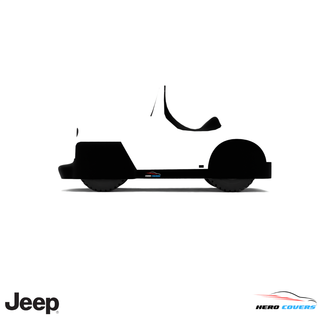 Jeep JS Series 1950 Car Cover: Indoor & Outdoor Use - HeroCovers