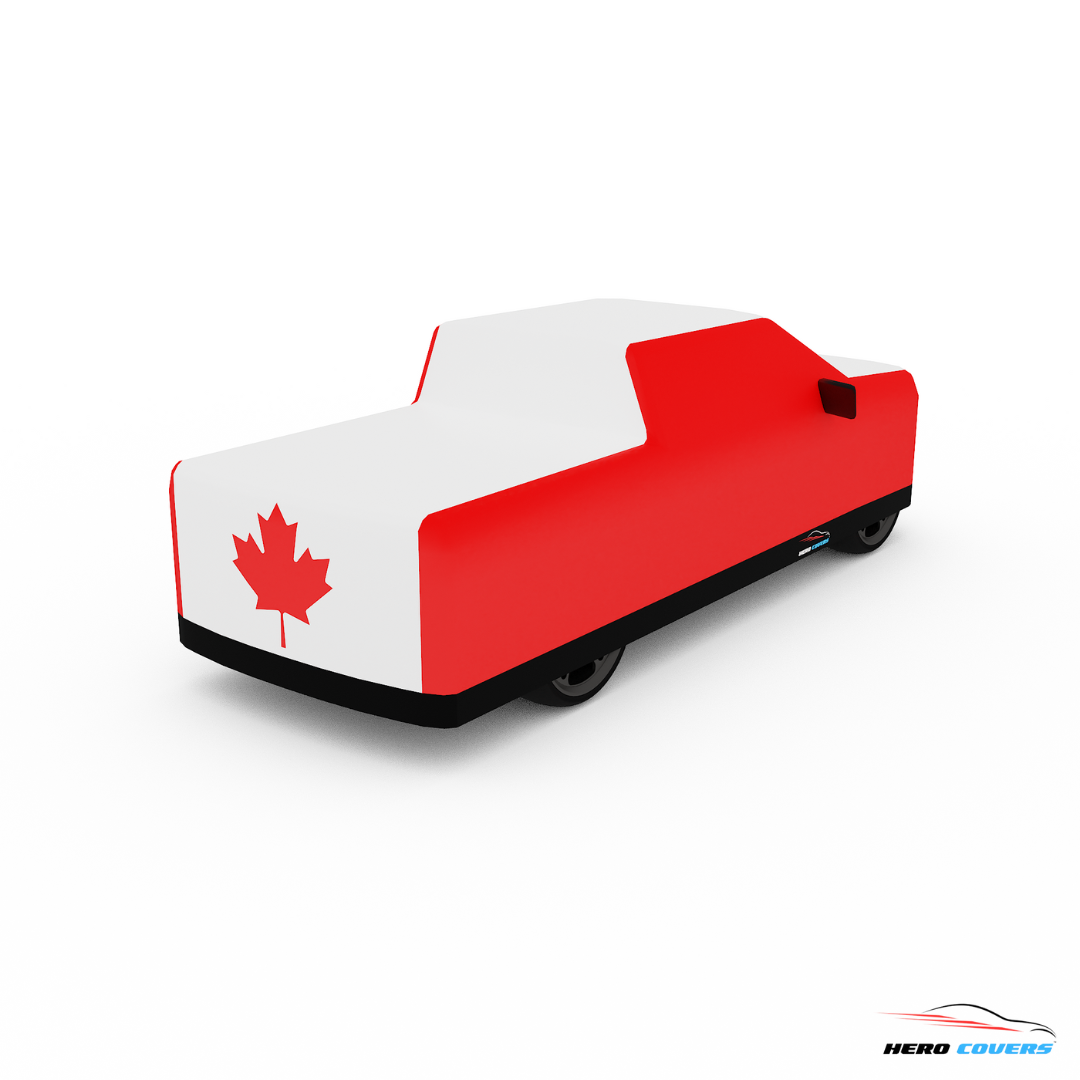 Canada Flag Design Car Cover | Premium Indoor or Outdoor Protection | HeroCovers