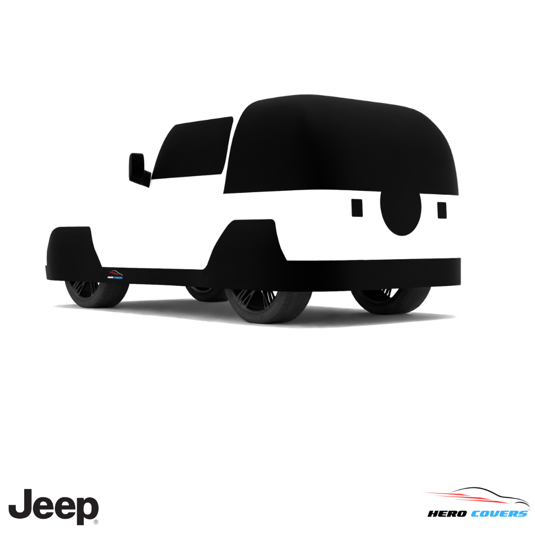 Jeep Wrangler 1996 Car Cover: Indoor & Outdoor Use - HeroCovers