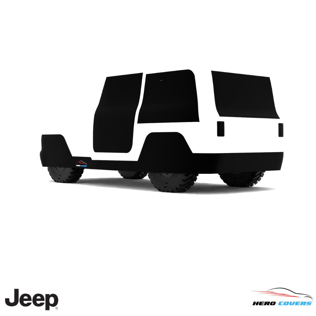 Jeep JS Series 1970 Car Cover: Indoor & Outdoor Use - HeroCovers