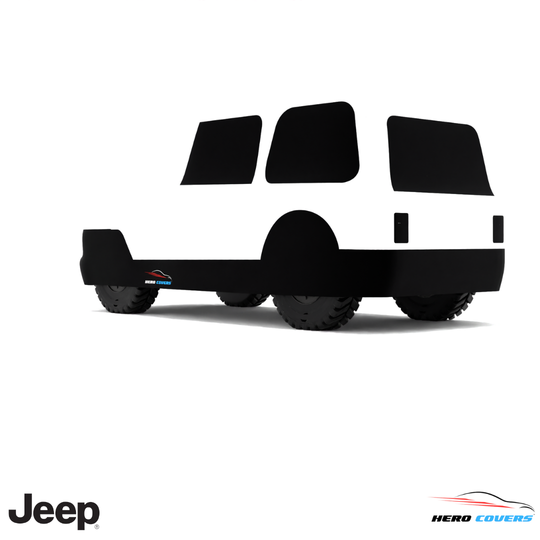 Jeep JS Series 1976 Car Cover: Indoor & Outdoor Use - HeroCovers