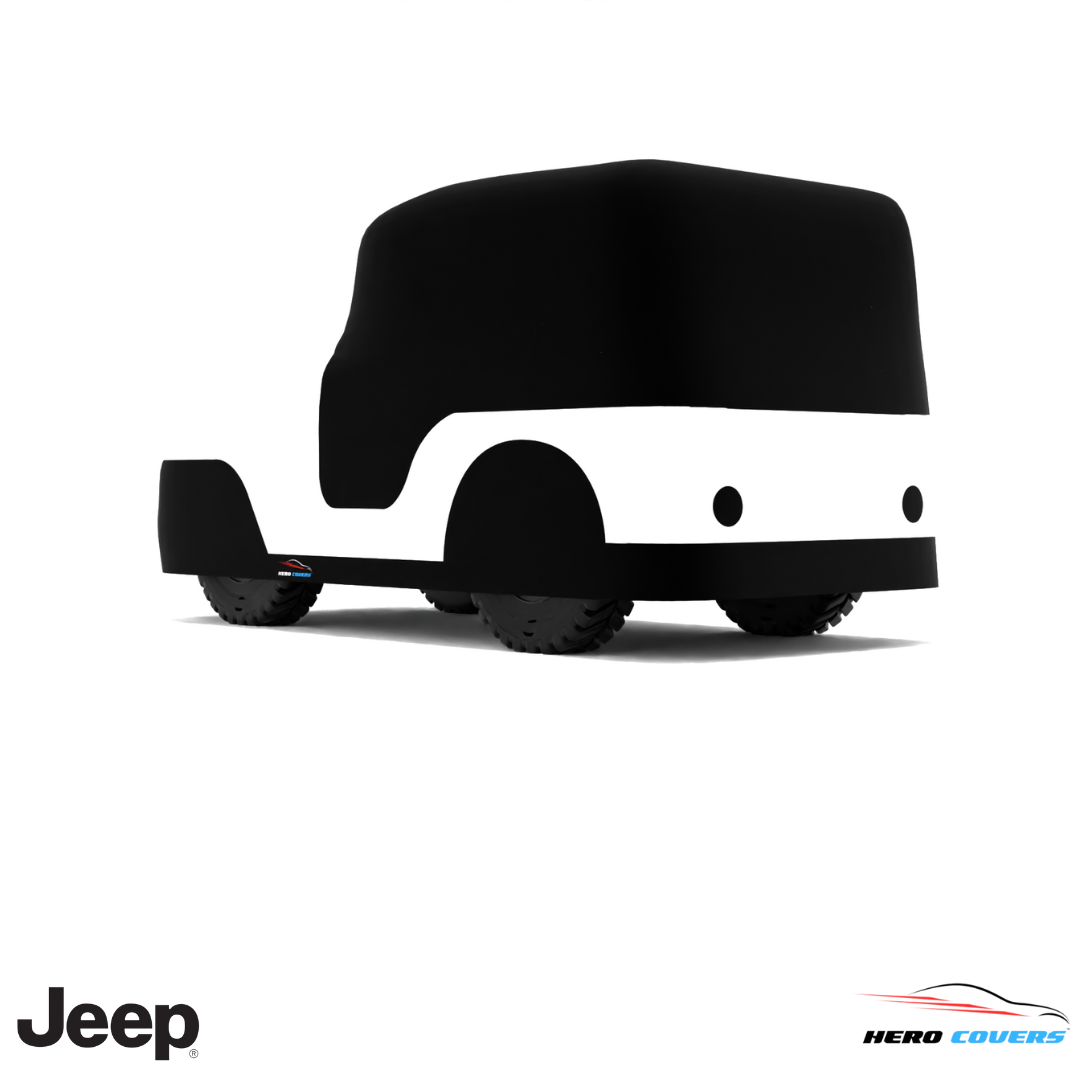 Jeep JS Series 1953 Car Cover: Indoor & Outdoor Use - HeroCovers