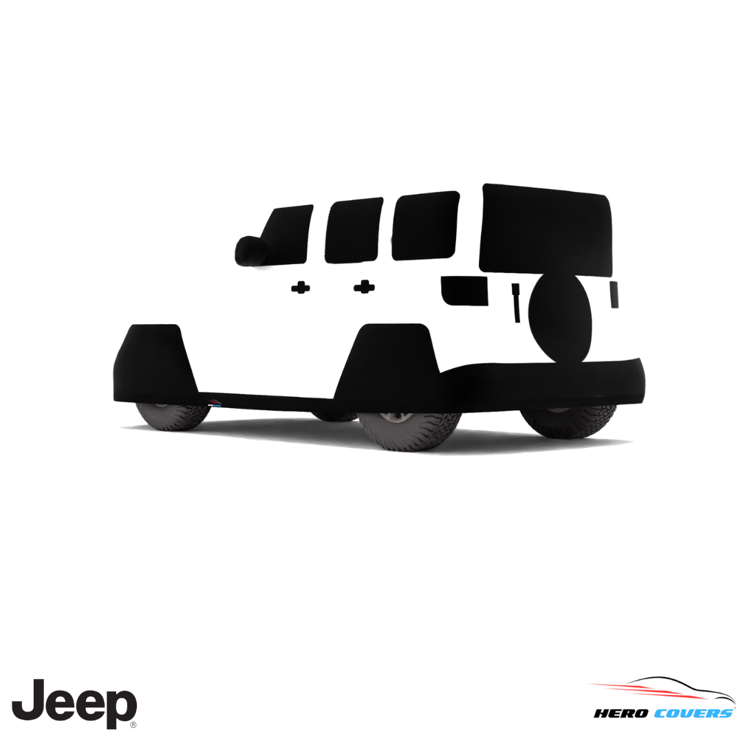 Jeep Wrangler 2018 Car Cover: Indoor & Outdoor Use - HeroCovers