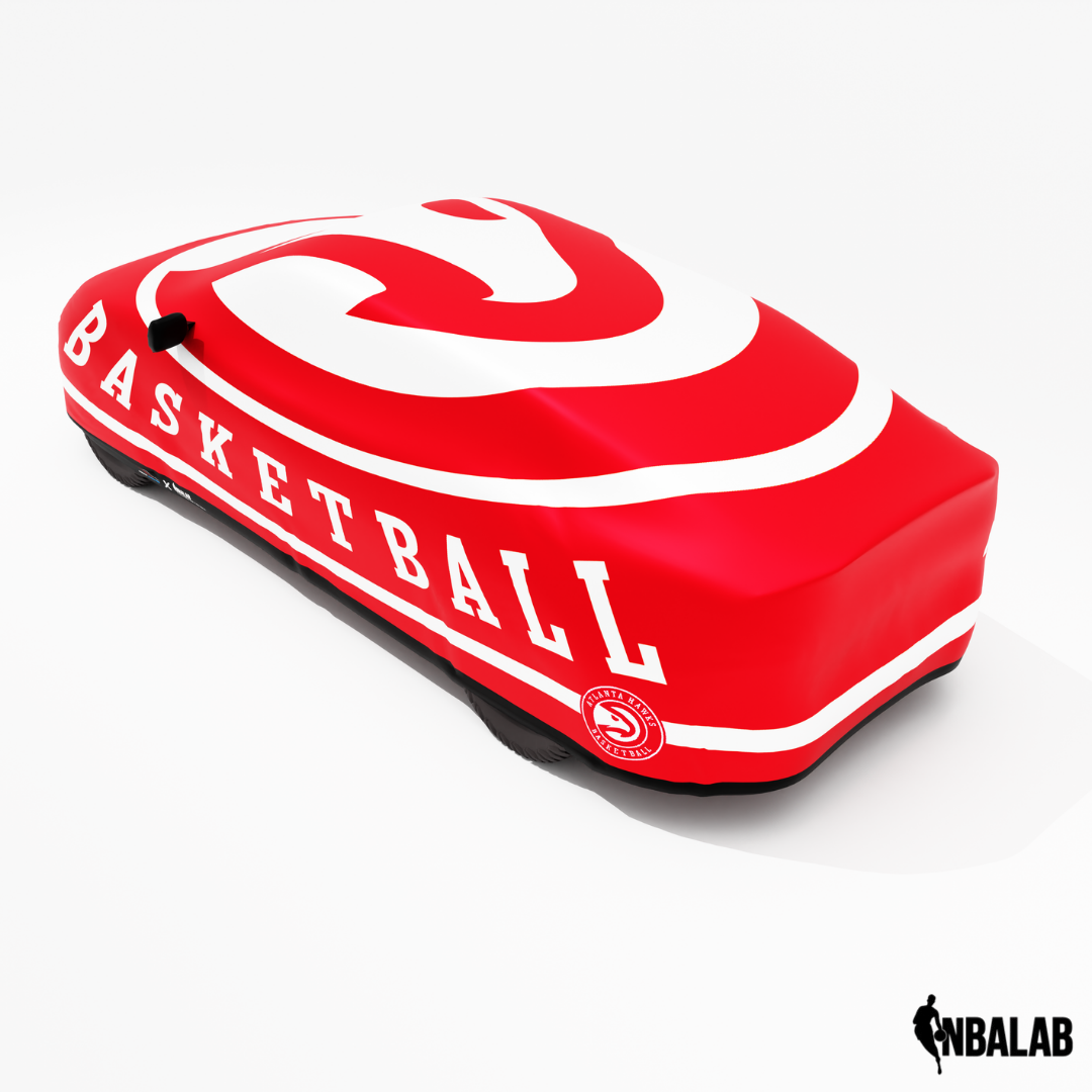 Officially Licensed Atlanta Hawks Cover Stretch Logo – Indoor & Outdoor | NBA Protection | HeroCovers