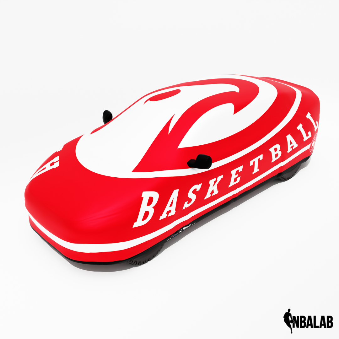 Officially Licensed Atlanta Hawks Cover Stretch Logo – Indoor & Outdoor | NBA Protection | HeroCovers
